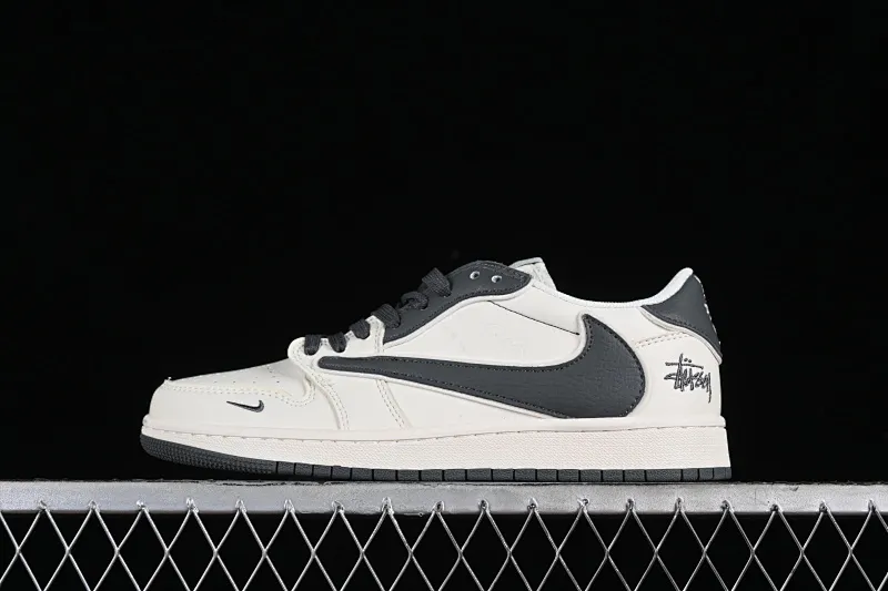All categories Air Jordan Jordan series basketball shoes Air Jordan 1 Low high-end customized low-top sneakers Travis Scott x Fragment Design x Air Jordan 1 Low OG SP AJ1 Joe 1 Stussy joint beige low-top cultural casual sneakers DM6688-601